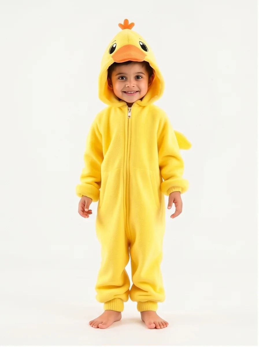 Kigurumi Infantil Patinho Amarelo