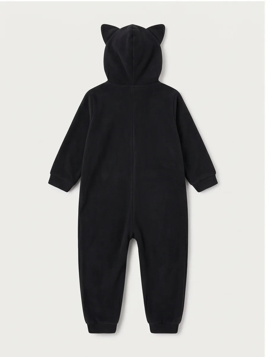 Kigurumi Infantil Gatinho Preto