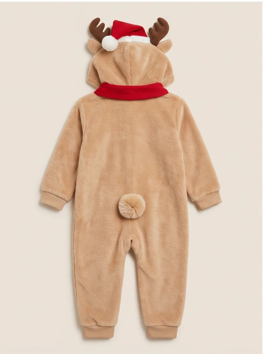 Kigurumi Infantil Rena de Natal