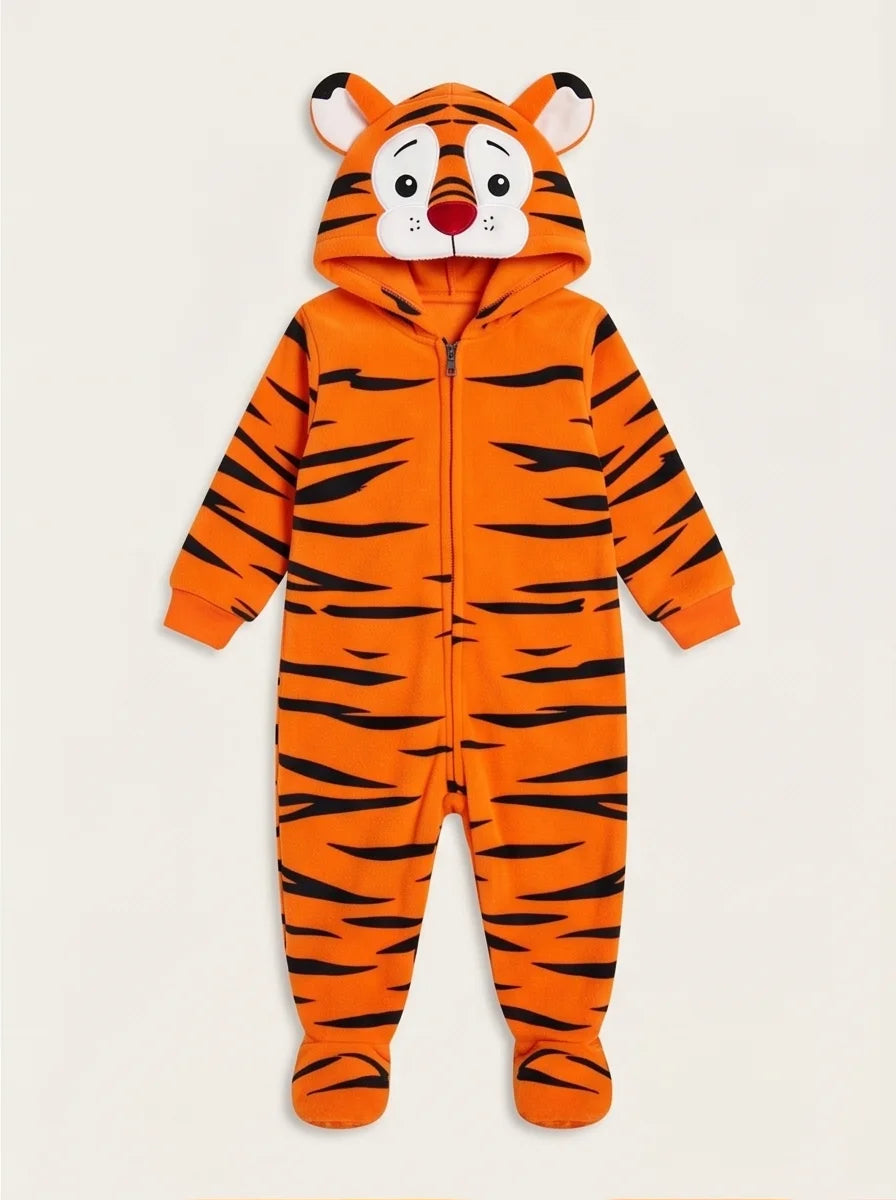 Kigurumi Infantil Tigre Laranja