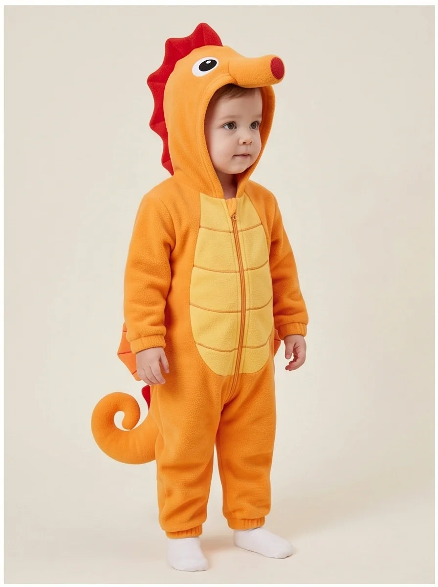 Kigurumi Infantil Cavalo Marinho