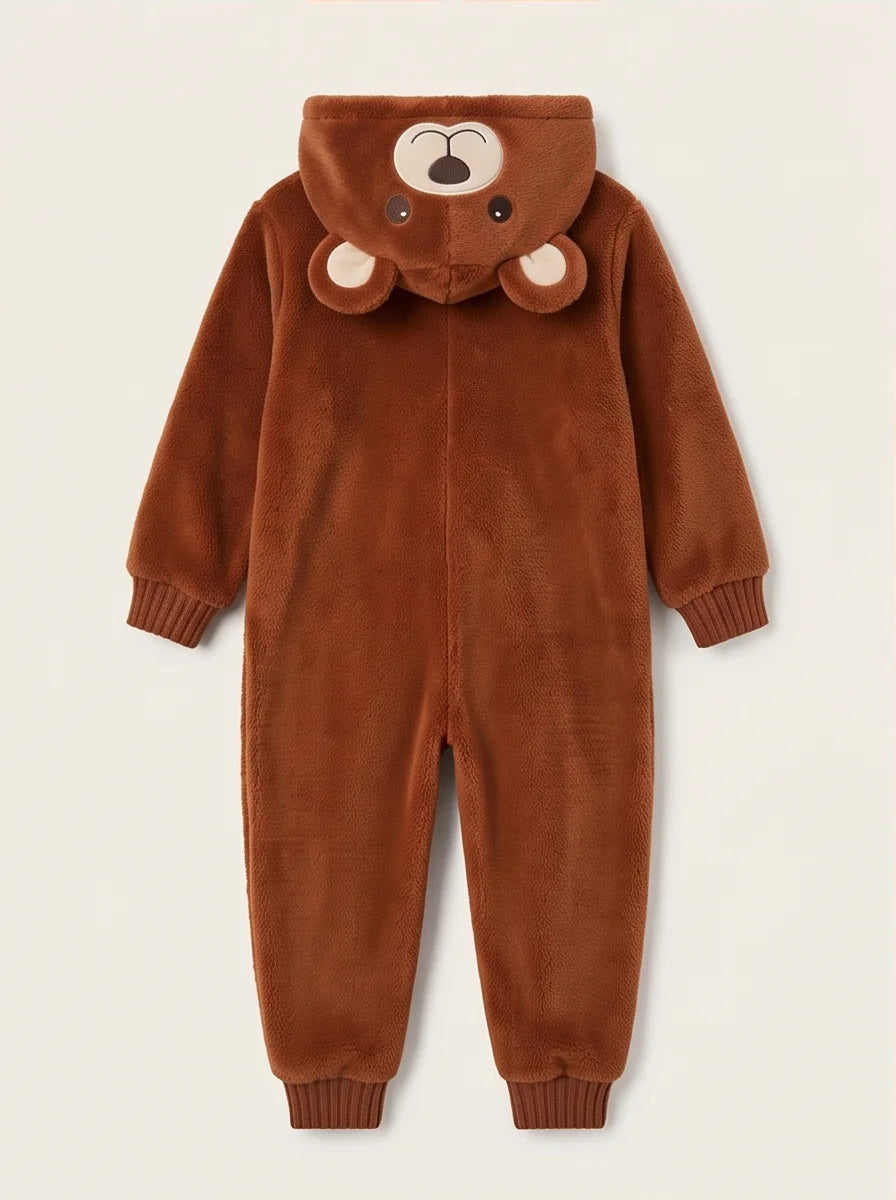 Kigurumi Infantil Urso Marrom