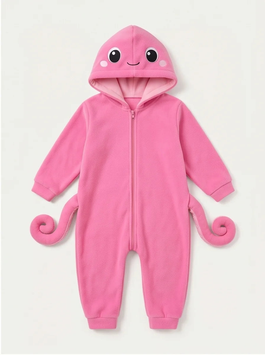 Kigurumi Infantil Polvo Rosa