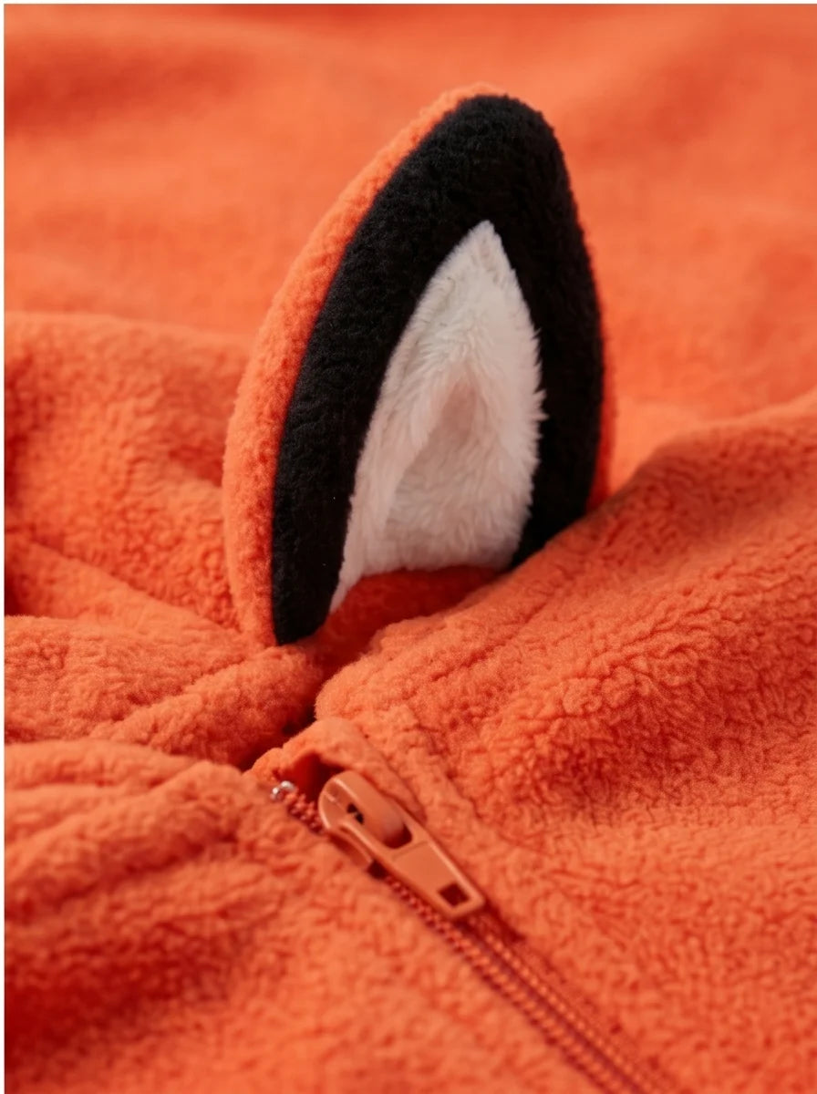 Kigurumi Infantil Raposa Vermelha