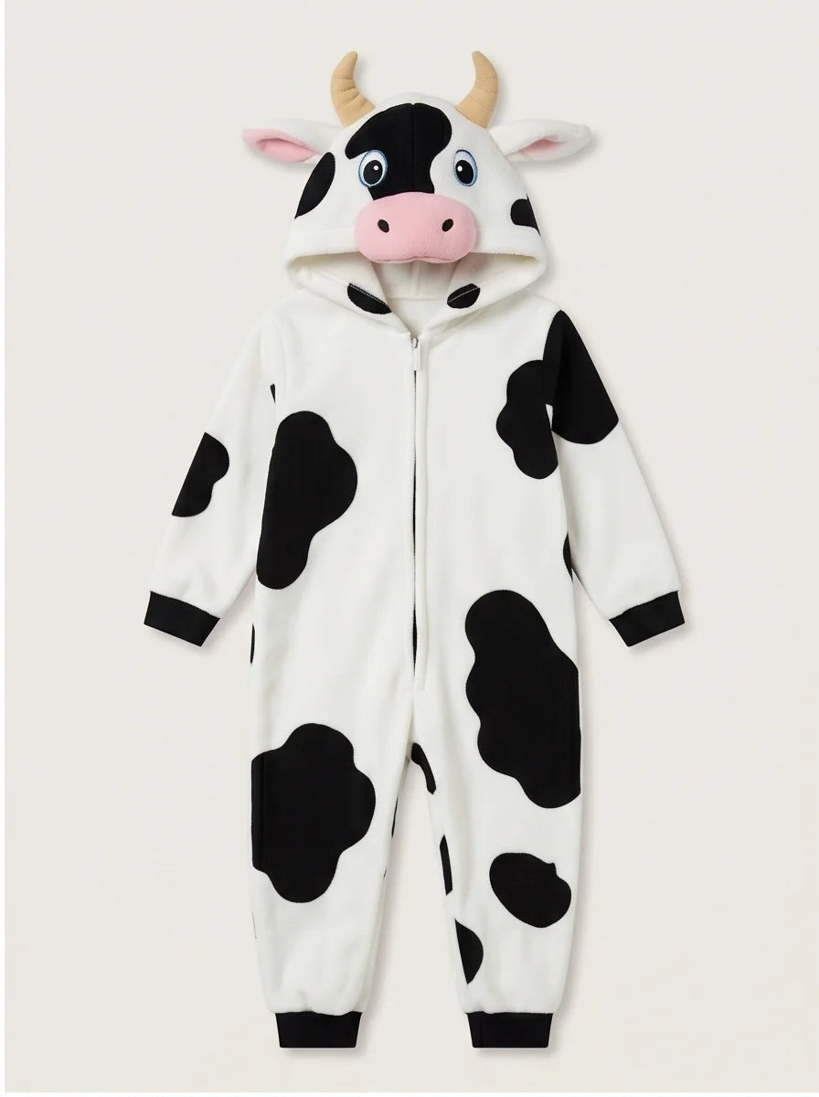 Kigurumi Infantil Vaquinha Malhada