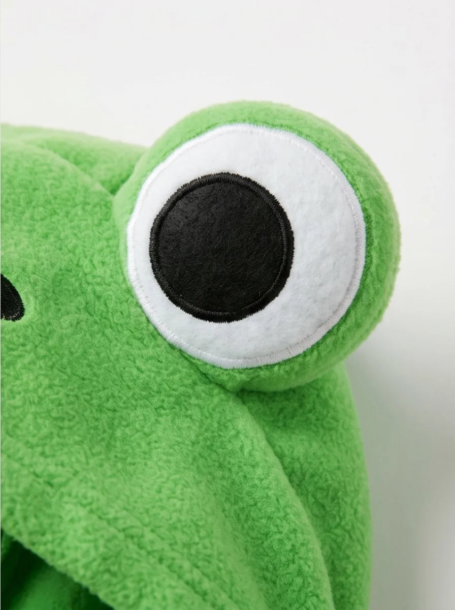 Kigurumi Infantil Sapinho Verde