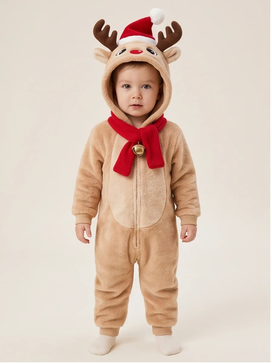 Kigurumi Infantil Rena de Natal