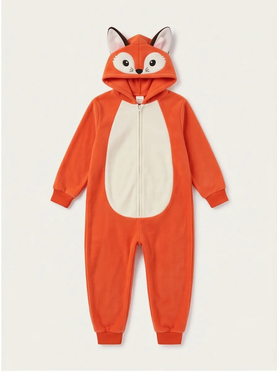Kigurumi Infantil Raposa Vermelha