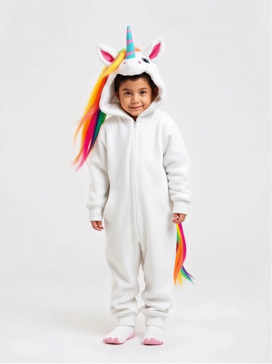 Kigurumi Infantil Pônei Arco-íris
