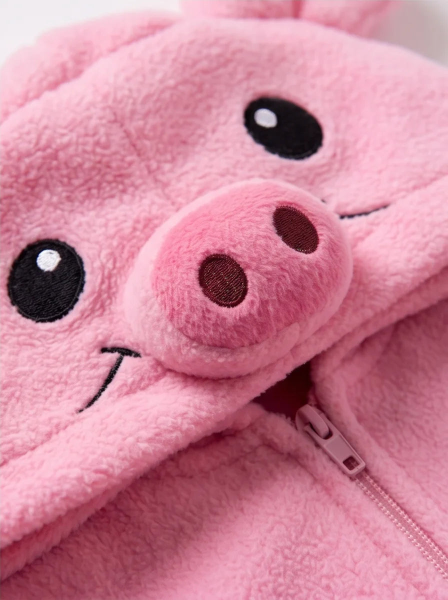 Kigurumi Infantil Porquinho Rosa
