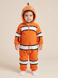 Kigurumi Infantil Peixinho Listrado Laranja