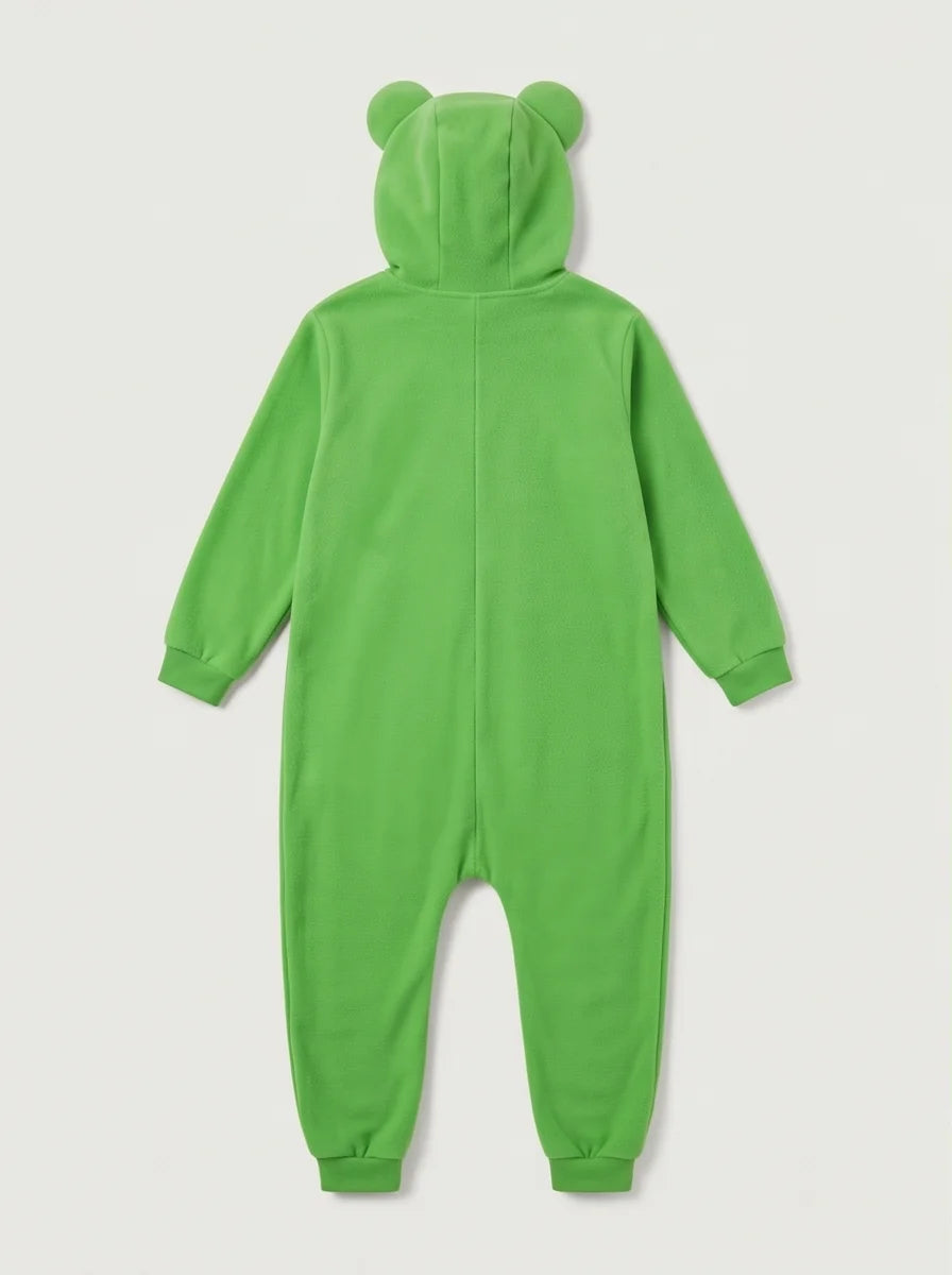 Kigurumi Infantil Sapinho Verde