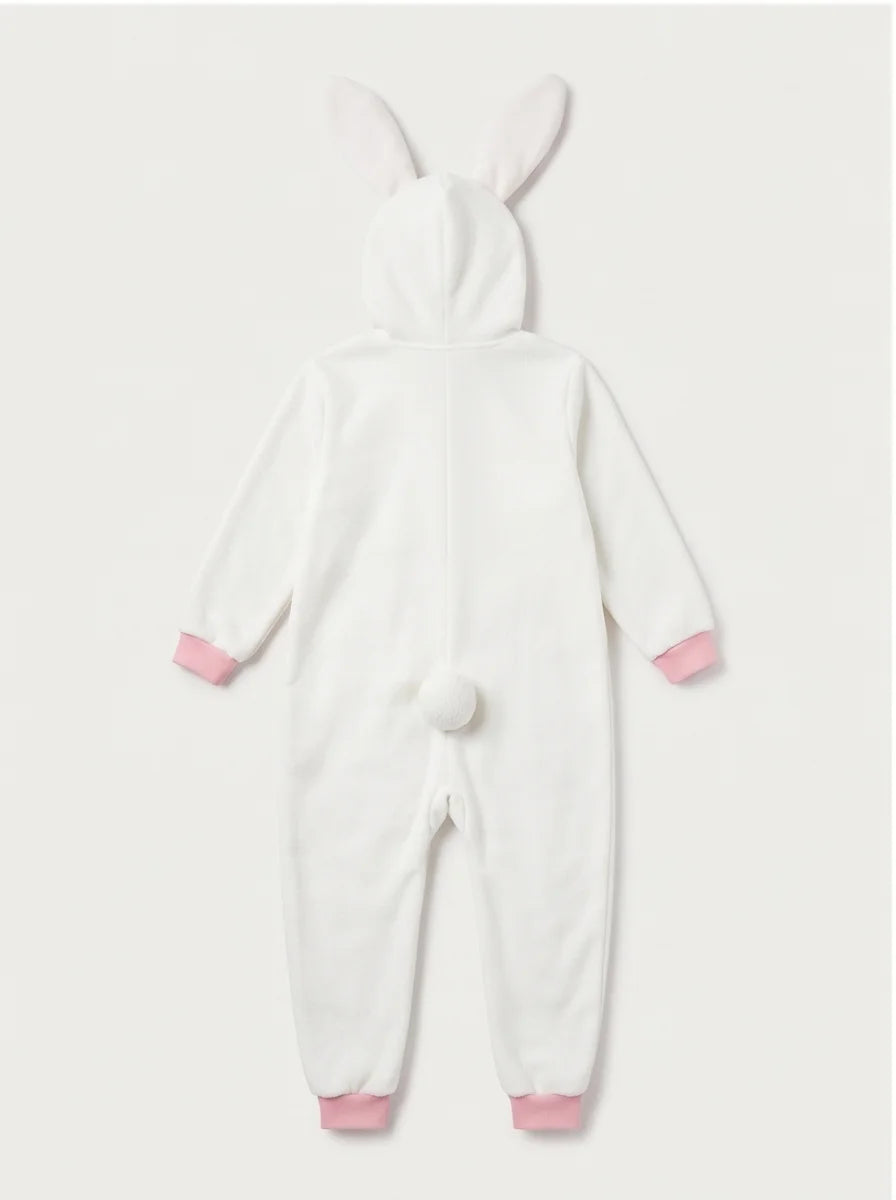 Kigurumi Infantil Coelho Branco