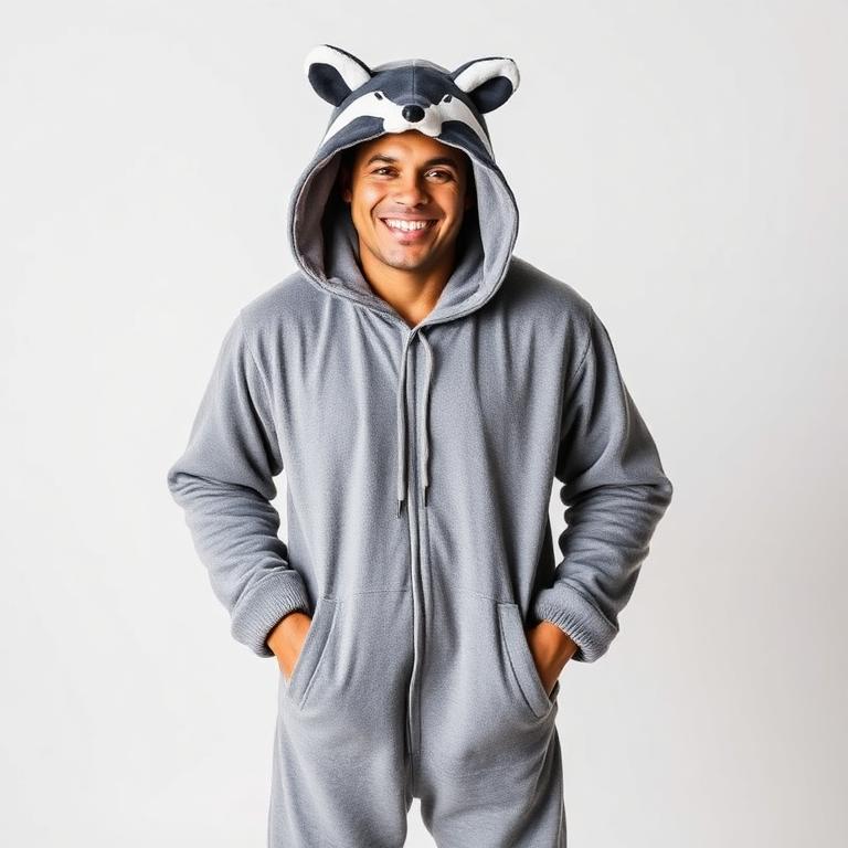 Kigurumi Guaxinim Ladino adulto