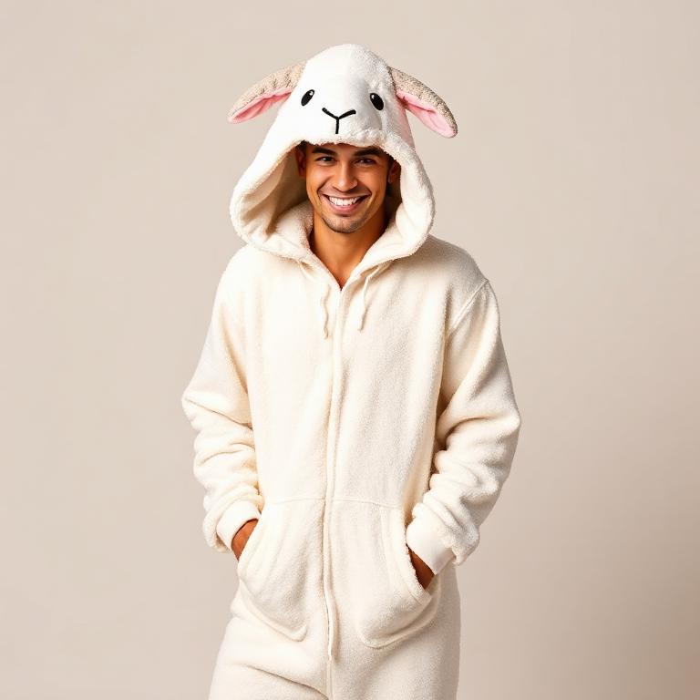 Kigurumi Ovelha Nuvem adulto